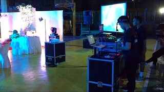 Lights and Sounds setup at Secret Garden and Don Bosco GYM by SDSS pinoy vlog