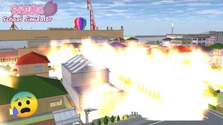 SAKURA CITY IS DANGEROUS ON FIRE 😰 | SAKURA SCHOOL SIMULATOR