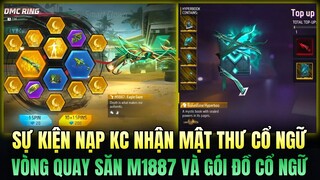 Sự Kiện Nhận Mật Thư Cổ Ngữ Cực Đẹp Và Chuyển Động Mới, Vòng Quay Săn M1887 Và Gói Đồ Bùa Mê Cổ Ngữ