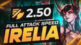 FULL 2.50 ATTACK SPEED LETHAL TEMPO IRELIA COMEBACK | DARIUS DIDN'T SEE IT COMING  (RANK 1 BTW)💀
