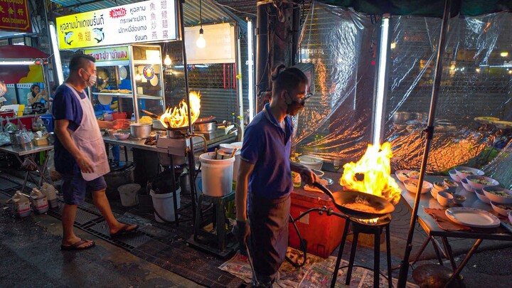 HUGE Chinatown Bangkok Street Food Tour - THAI STREET FOOD HEAVEN ON YAOWARAT ROAD BANGKOK THAILAND