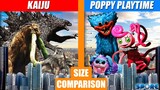 Kaiju and Poppy Playtime Size Comparison | SPORE
