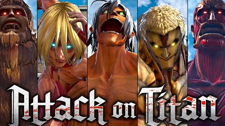 รวมไททันทั้งหมดในเกม Attack on Titan Wings of Freedom