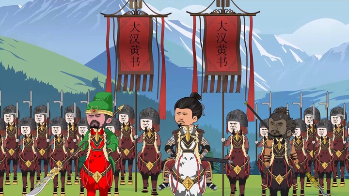 Sun Quan attacks Jiangxia, Liu Bei leads his troops to rescue, Gan Ning captures Ling Tong