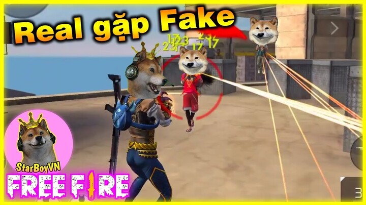 (Free Fire) "Chạm trán" StarBoy fake tại Kho Quân Sự 😨| StarBoyVN