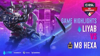 ESL MSP Championship Grand Finals: Liyab Esports vs M8Hexa (AIC 2019 Qualifiers)