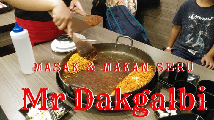Masak Nasi Goreng Korea di Mr Dakgalbi Lippo Mall Puri Jakarta | Korean Food