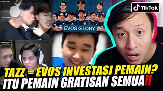 STATEMENT TAZZ TENTANG EVOS SKRG! SKYLAR IRRAD SMAKIN MENYERAMKAN! REACTION TIKTOK MOBILE LEGEND!