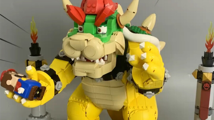 Hands-on trial, LEGO Bowser