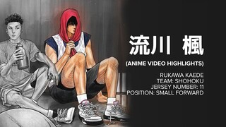 Rukawa Kaede (Slam Dunk Anime Highlights)