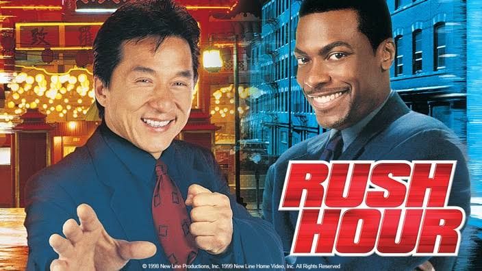 rush hour 1998 poster