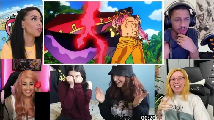 Gol D Roger Vs Whitebeard One Piece Episode 965 Ultimate Reaction Compilation Bilibili