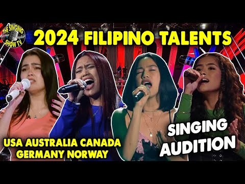 2024 Filipino Audition The Voice | Australian Idol | Canadas Got Talent | The Singing Show TV