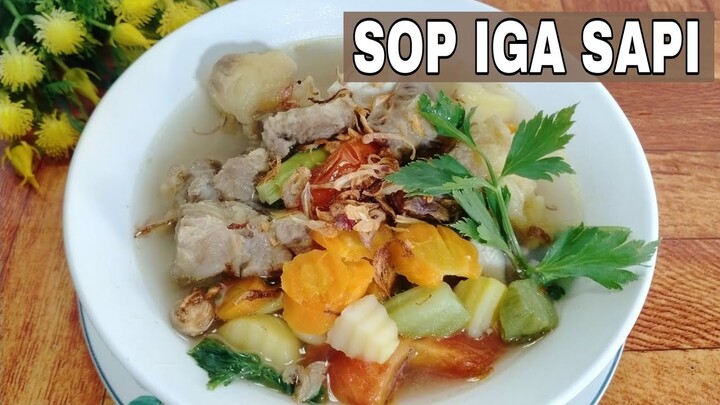 RESEP SOP IGA SAPI ENAK MANTAP