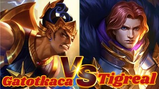 Gatotkaca Roam VS Tigreal Roam 🔥🔥