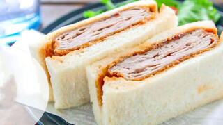 超级Juicy千层猪排三明治/Super Juicy Katsu Sandwich | MASA料理ABC