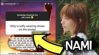 One Piece Live Action Nami Reveals Why Luffy Is Not Wearing Sandals