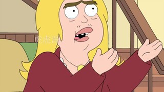 American Dad: Francine turned out to be so ugly that Stan was so scared that he pissed himself.