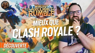 Warcraft Arclight Rumble, un simple clone de clash royale ?