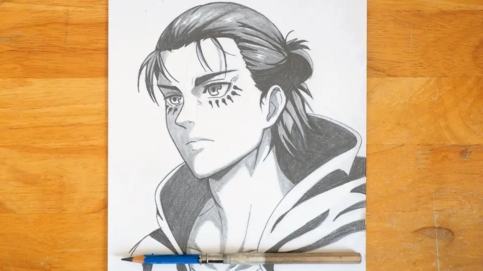 Anime Drawing | How to Draw Eren Yeager | Attack on Titan Season 4 Part 2 - Bilibili Anime Drawing | How to Draw Eren Yeager | Attack on Titan Season 4 Part 2 - Bilibili