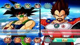 SOLO SAIYANS PUROS Dragon Ball Z Budokai Tenkaichi 3 Latino (COM VS COM)