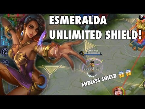 MOBILE LEGENDS : ESMERALDA UNLIMITED SHIELD, ENDLESS SHIELD