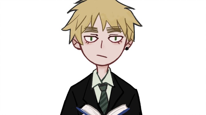 [APH/Ch animation] Kirkland reads Wilde for you