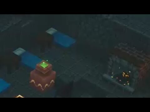 Minecraft Dungeons Frosted Quarters secret room