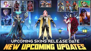 UPCOMING SKINS RELEASE DATE - ESTES BLACKLIST - NEW STARLIGHT SKIN | Mobile Legends #whatsnext Ep198