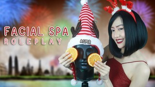 ASMR ไทย สปาหน้า มาร์คหน้า นวดหน้า ผ่อนคลาย รับปีใหม่ 🌸Relaxing ASMR Spa Facial Therapy and Massage