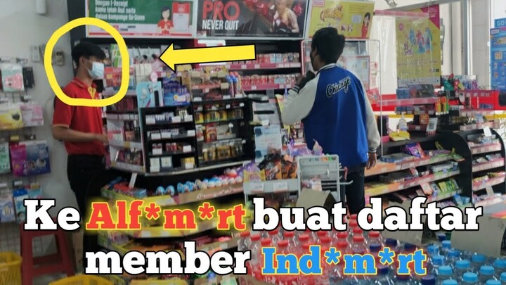 PRANK MASUK ALFA**RT TAPI DAFTAR JADI MEMBER INDO**RT | PRANK INDONESIA
