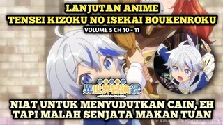 NIAT JAHAT INGIN MENYUDUTKAN CAIN, EH MALAH KEBALIK | Tensei Kizoku No Isekai Boukenroku - Novel