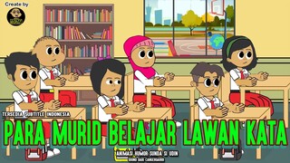 PARA MURID BELAJAR LAWAN KATA