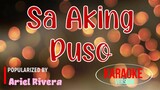 Sa Aking Puso - Ariel Rivera | Karaoke Version 🎼
