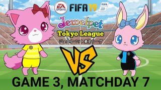 FIFA 19: Jewelpet Tokyo League | Kashiwa Reysol VS Kawasaki Frontale (Game 3, Matchday 7)