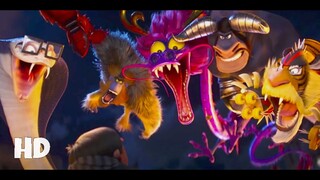 Villains Transform To Beasts Scene - Minions: The Rise of Gru (2022)