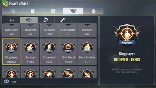 Earn Kingslayer Medal in MP Matches 5 times