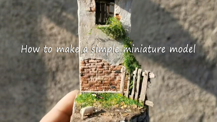 How to Make a Simple Miniature
