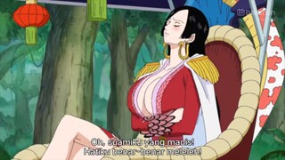 Hancock bucin akut ke luffy